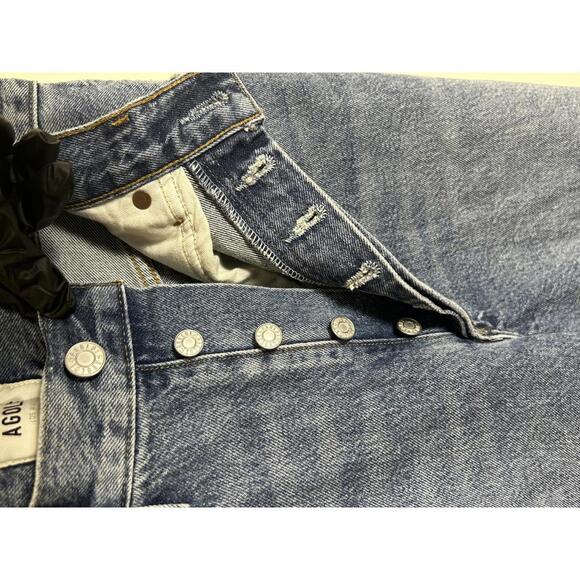 AGOLDE '90s Crop Mid-Rise Straight Leg Jeans Size 27 New - Picture 9 of 10